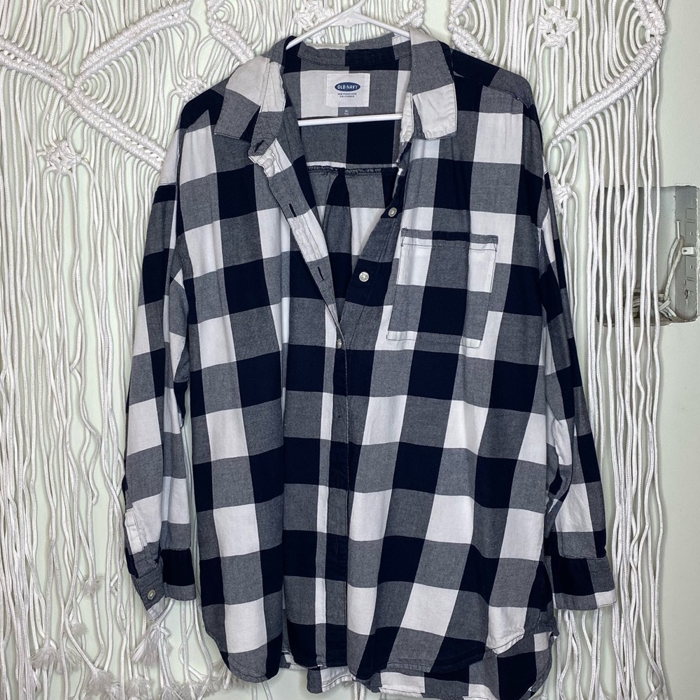 Plaid Button Down